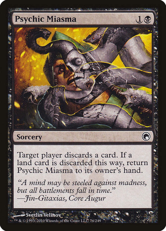 Psychic Miasma (76) [Scars of Mirrodin] | Odin's Place