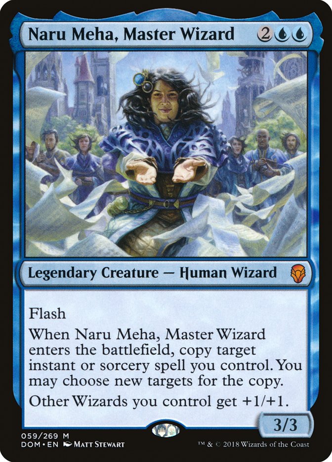Naru Meha, Master Wizard (59) [Dominaria] | Odin's Place