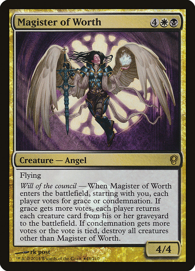 Magister of Worth (48) (Launch) [Conspiracy Promos] | Odin's Place