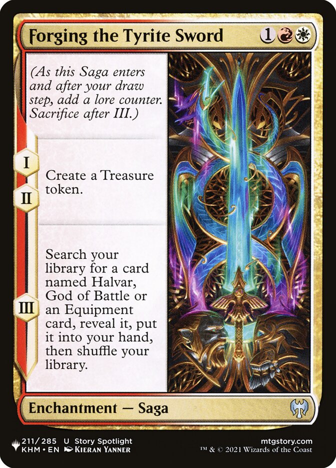 Forging the Tyrite Sword [The List] | Odin's Place
