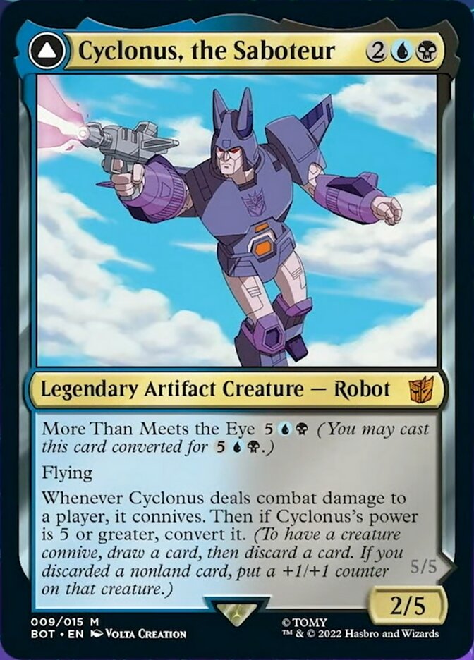 Cyclonus, the Saboteur // Cyclonus, Cybertronian Fighter [Transformers] | Odin's Place