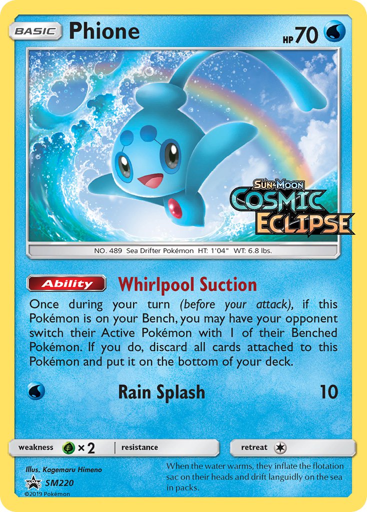 Phione (SM220) [Sun & Moon: Black Star Promos] | Odin's Place