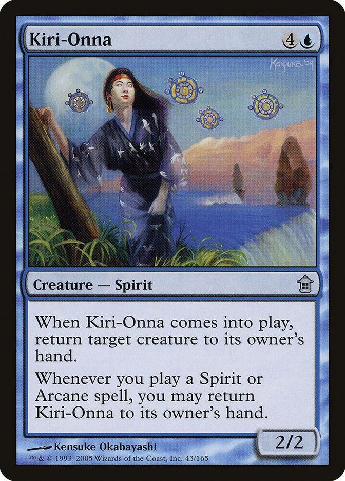 Kiri-Onna (43) [Saviors of Kamigawa] | Odin's Place