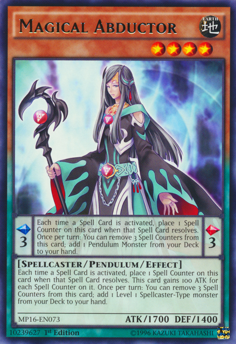 Magical Abductor [MP16-EN073] Rare | Odin's Place