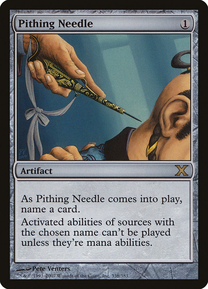 Pithing Needle (338) [Tenth Edition] | Odin's Place
