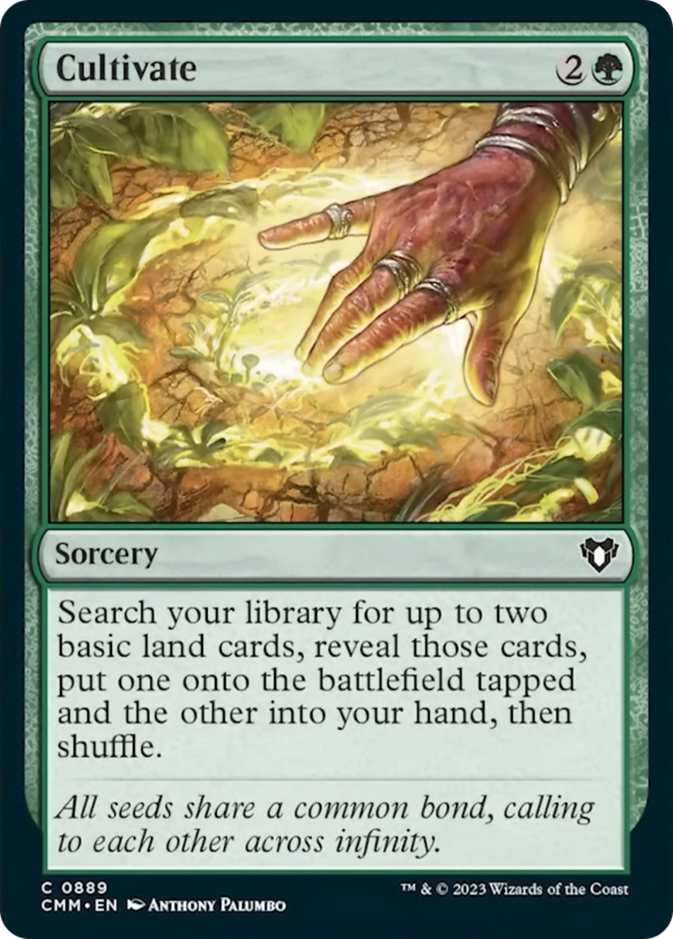 Cultivate [Commander Masters] | Odin's Place