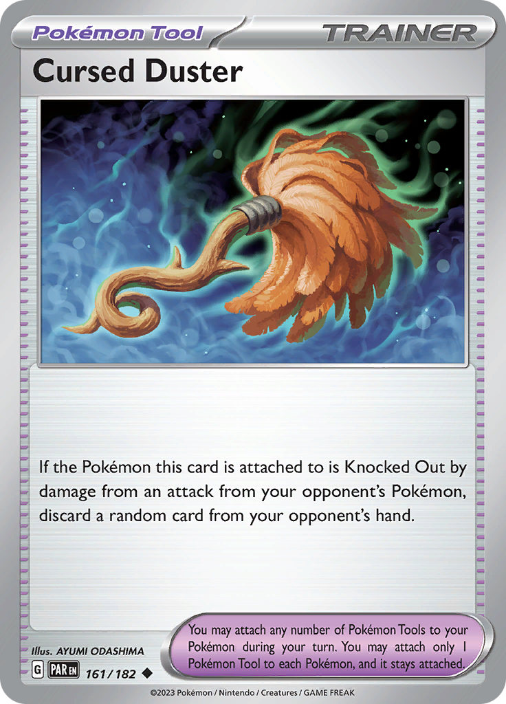 Cursed Duster (161/182) [Scarlet & Violet: Paradox Rift] | Odin's Place