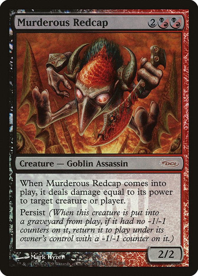 Murderous Redcap (7) [Friday Night Magic 2009] | Odin's Place