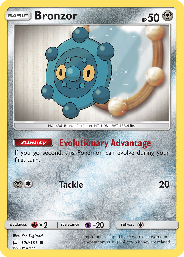 Bronzor (100/181) [Sun & Moon: Team Up] | Odin's Place