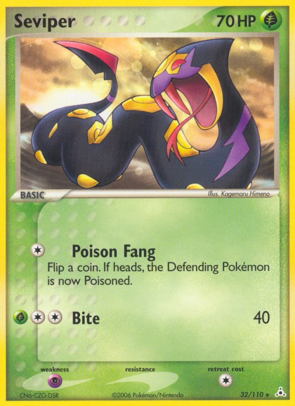 Seviper (32/110) [EX: Holon Phantoms] | Odin's Place