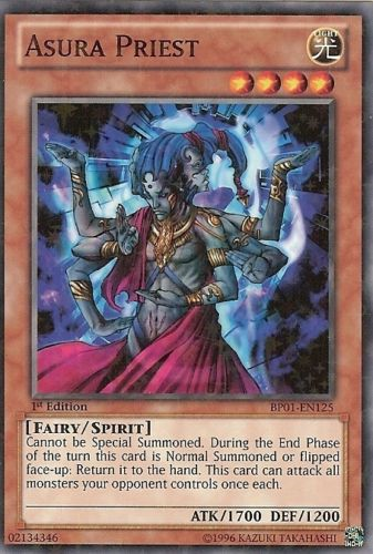 Asura Priest [BP01-EN125] Starfoil Rare | Odin's Place