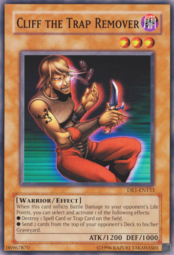 Cliff the Trap Remover [DR1-EN133] Common | Odin's Place