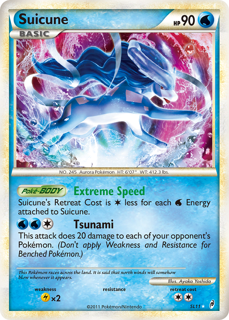 Suicune (SL11) [HeartGold & SoulSilver: Call of Legends] | Odin's Place