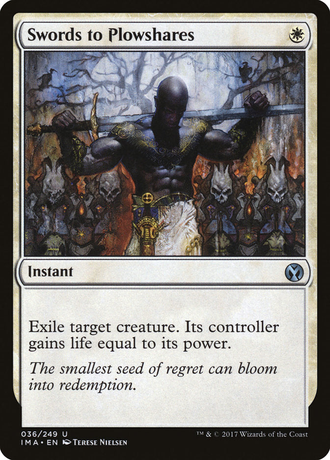 Swords to Plowshares (36) [Iconic Masters] | Odin's Place