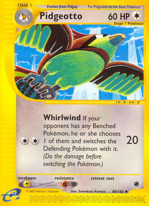 Pidgeotto (88/165) [Expedition: Base Set] | Odin's Place
