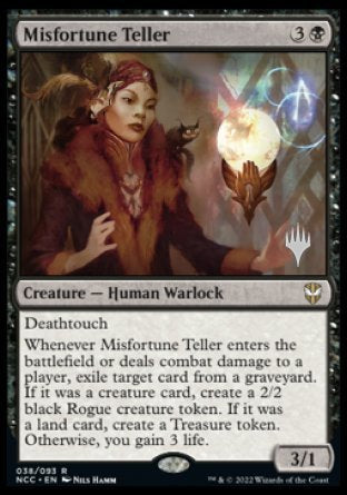 Misfortune Teller (Promo Pack) [Streets of New Capenna Commander Promos] | Odin's Place