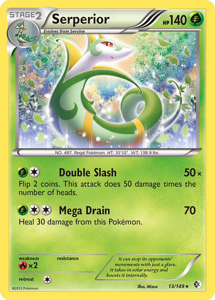 Serperior (13/149) [Black & White: Boundaries Crossed] | Odin's Place