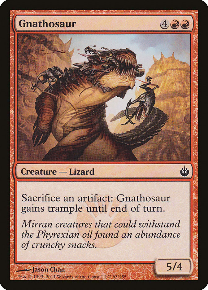 Gnathosaur (63) [Mirrodin Besieged] | Odin's Place