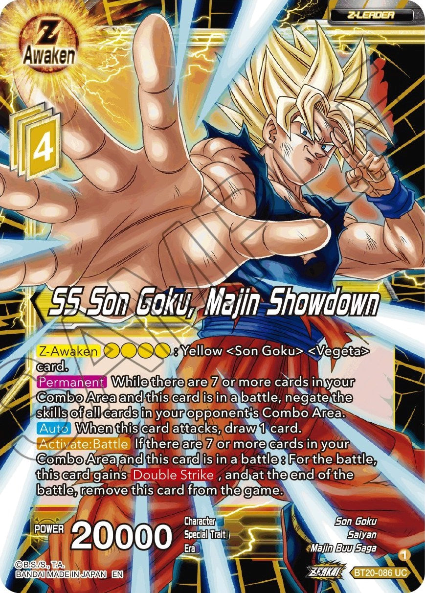 SS Son Goku, Majin Showdown (BT20-086) [Power Absorbed] | Odin's Place