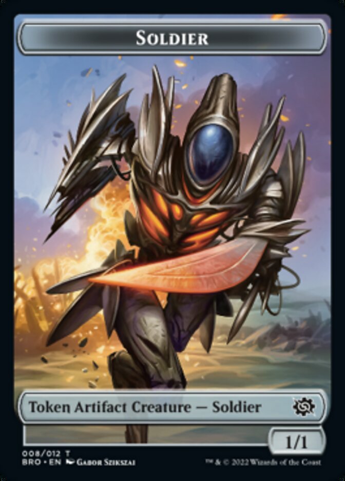 Soldier Token (008) [The Brothers' War Tokens] | Odin's Place