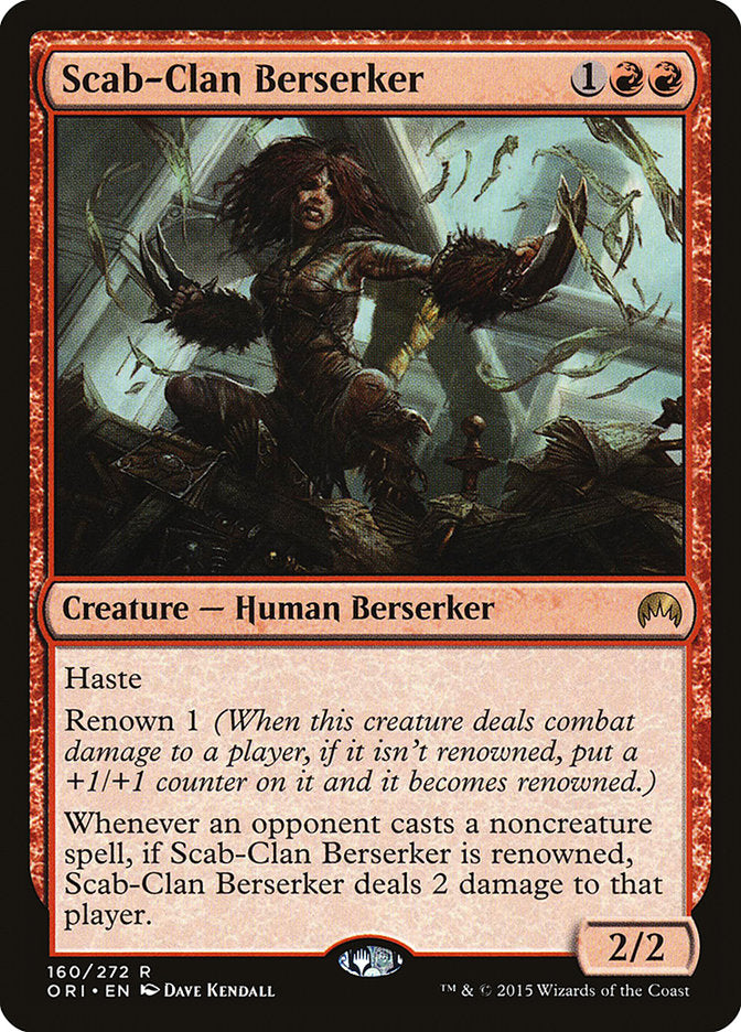 Scab-Clan Berserker (160) [Magic Origins] | Odin's Place