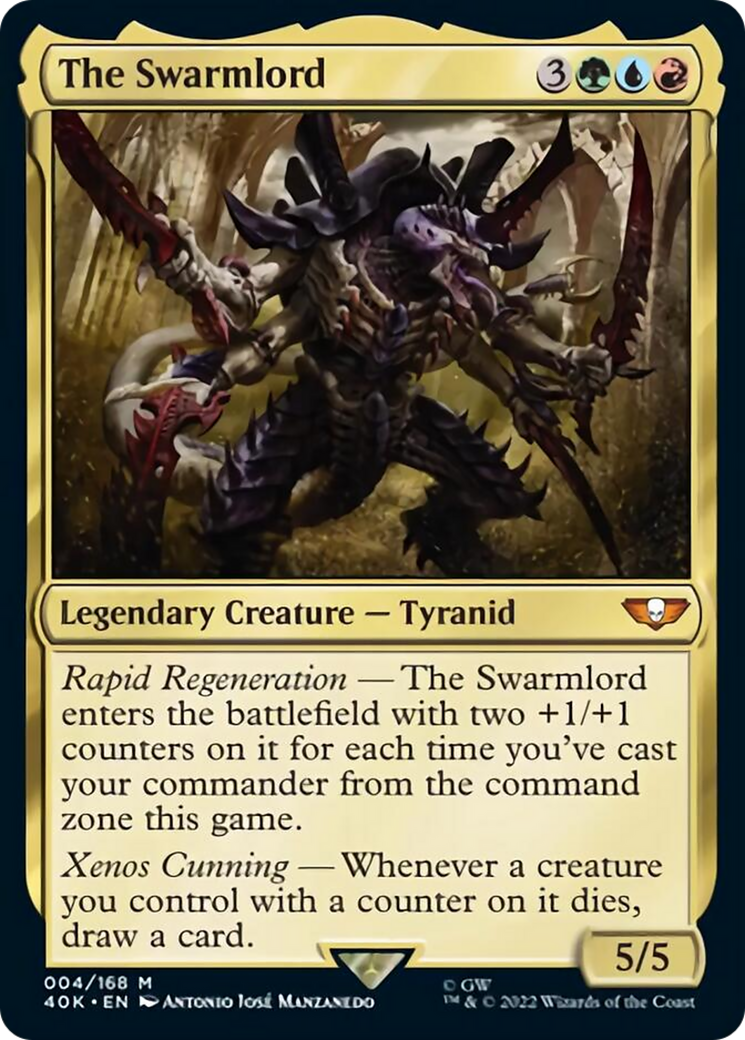 The Swarmlord (Surge Foil) [Warhammer 40,000] | Odin's Place