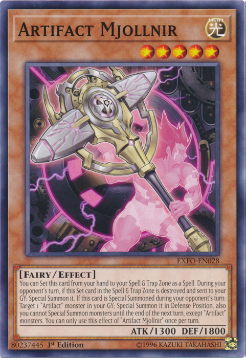 Artifact Mjollnir [EXFO-EN028] Common | Odin's Place