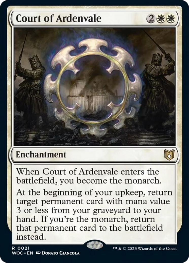 Court of Ardenvale [Wilds of Eldraine Commander] | Odin's Place