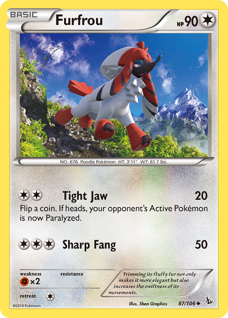 Furfrou (87/106) [XY: Flashfire] | Odin's Place