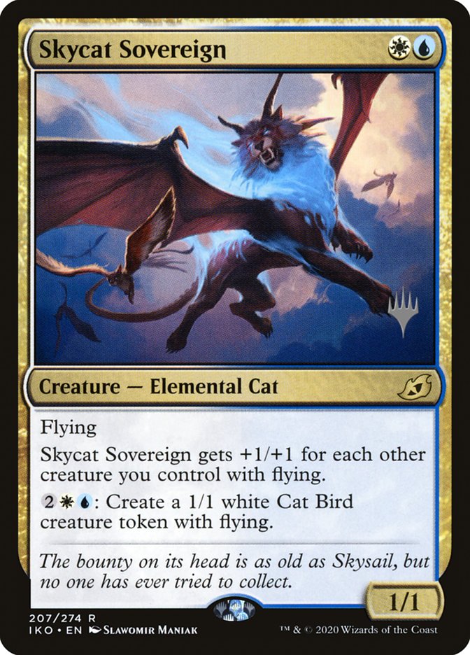Skycat Sovereign (Promo Pack) [Ikoria: Lair of Behemoths Promos] | Odin's Place