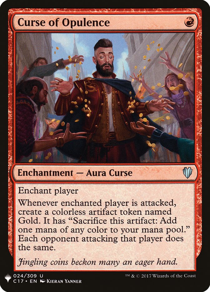 Curse of Opulence [Mystery Booster] | Odin's Place