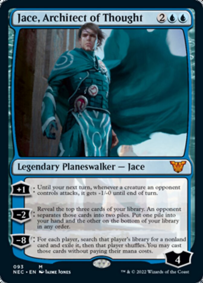 Jace, Architect of Thought [Kamigawa: Neon Dynasty Commander] | Odin's Place