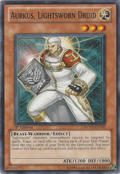 Aurkus, Lightsworn Druid [RYMP-EN105] Common | Odin's Place