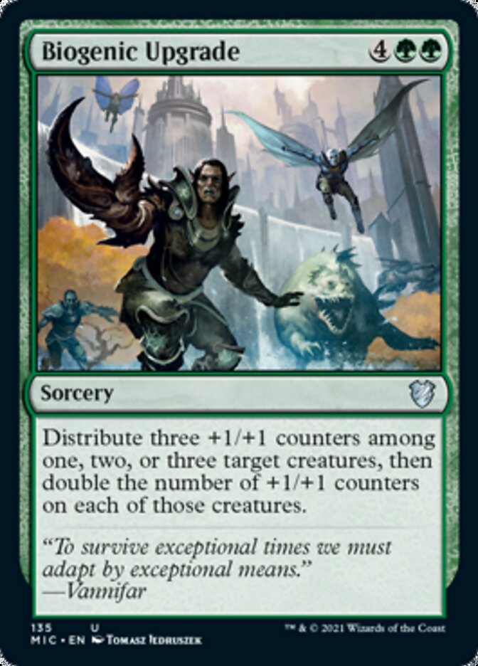 Biogenic Upgrade [Innistrad: Midnight Hunt Commander] | Odin's Place