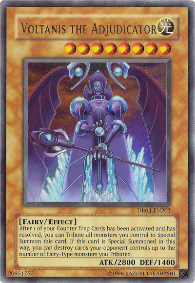 Voltanis the Adjudicator [DR04-EN203] Ultra Rare | Odin's Place