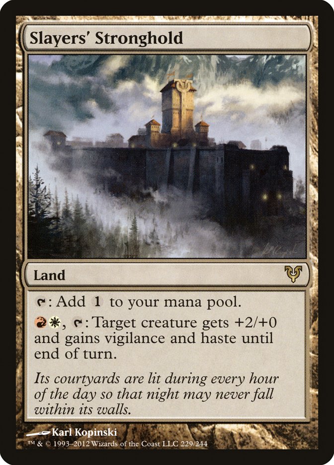 Slayers' Stronghold (229) [Avacyn Restored] | Odin's Place