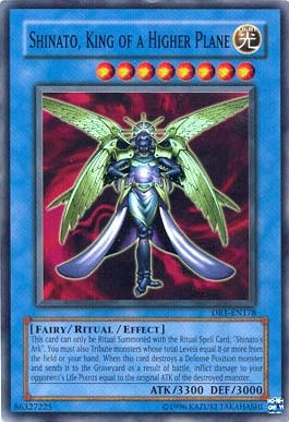 Shinato, King of a Higher Plane [DR1-EN178] Super Rare | Odin's Place