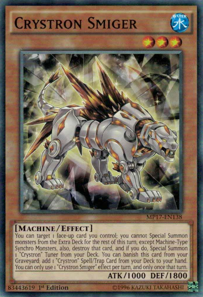 Crystron Smiger [MP17-EN138] Common | Odin's Place