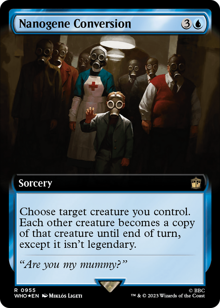 Nanogene Conversion (Extended Art) (Surge Foil) [Doctor Who] | Odin's Place