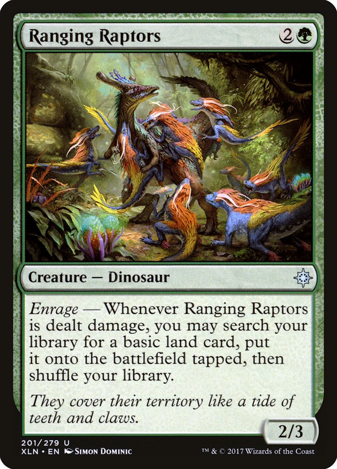 Ranging Raptors (201) [Ixalan] | Odin's Place