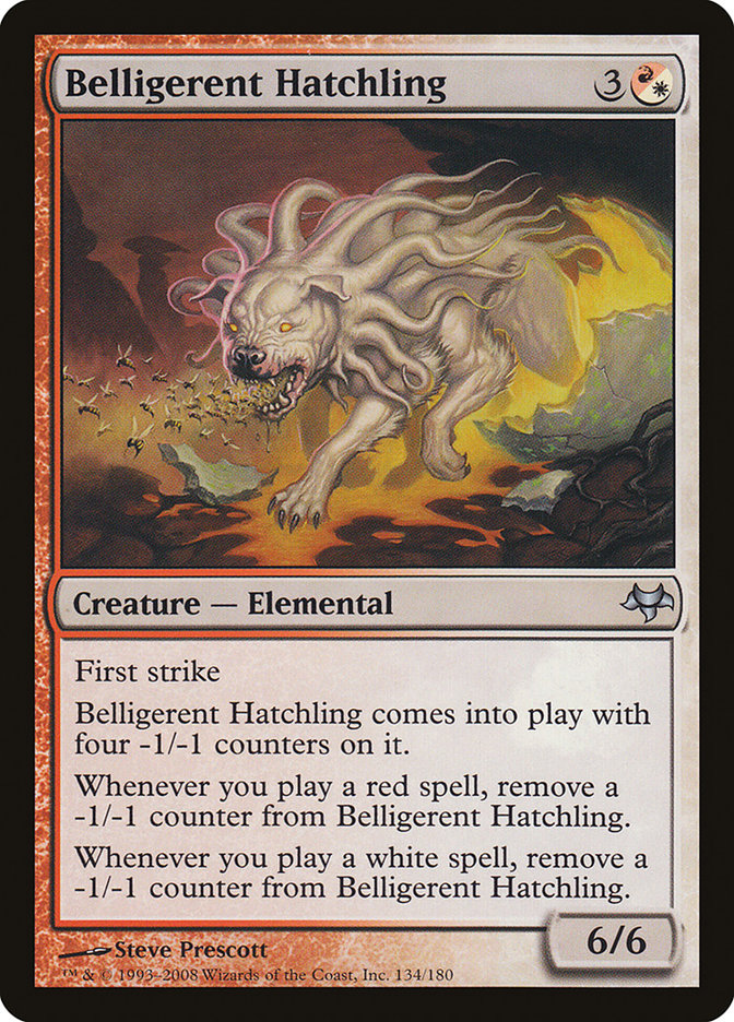 Belligerent Hatchling (134) [Eventide] | Odin's Place