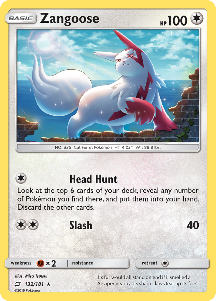 Zangoose (132/181) [Sun & Moon: Team Up] | Odin's Place