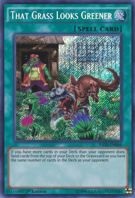 That Grass Looks Greener [RATE-EN066] Secret Rare | Odin's Place