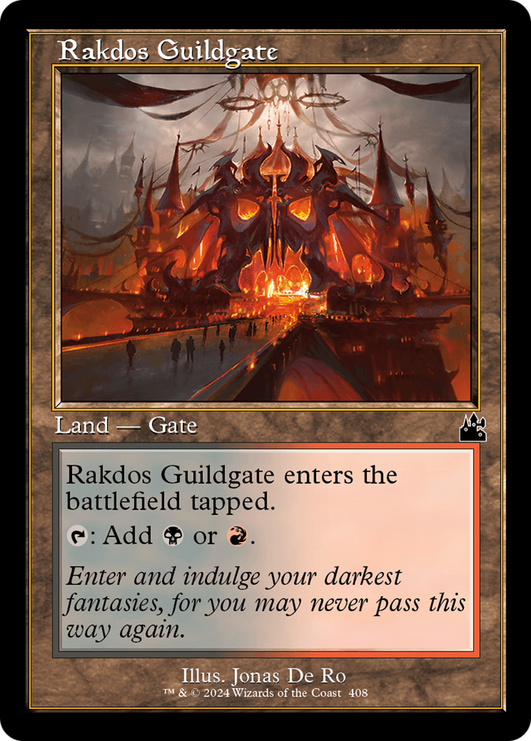 Rakdos Guildgate (Retro Frame) [Ravnica Remastered] | Odin's Place