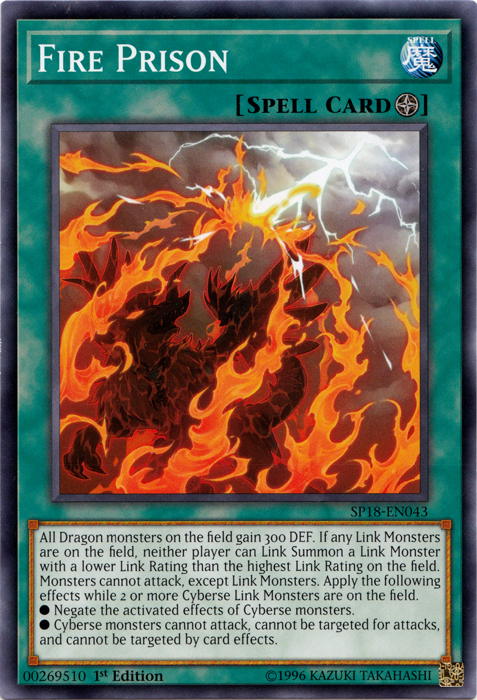 Fire Prison [SP18-EN043] Common | Odin's Place
