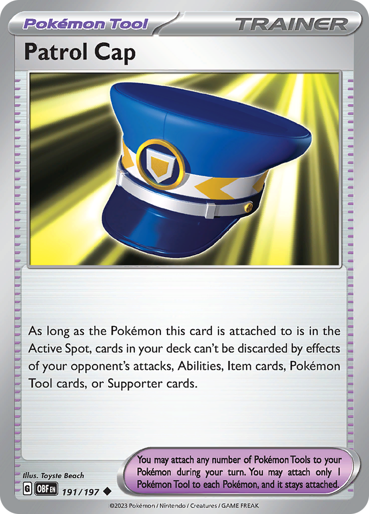 Patrol Cap (191/197) [Scarlet & Violet: Obsidian Flames] | Odin's Place