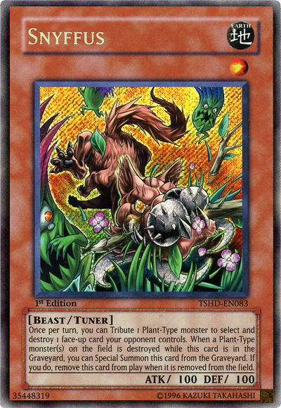 Snyffus [TSHD-EN083] Secret Rare | Odin's Place