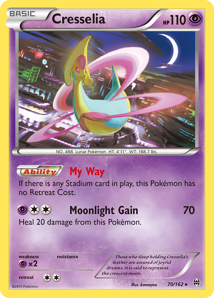 Cresselia (70/162) [XY: BREAKthrough] | Odin's Place