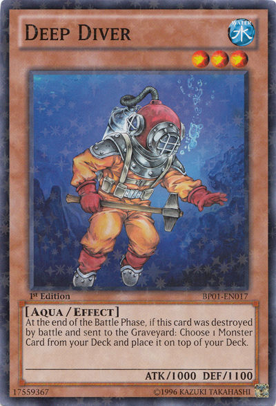 Deep Diver [BP01-EN017] Starfoil Rare | Odin's Place