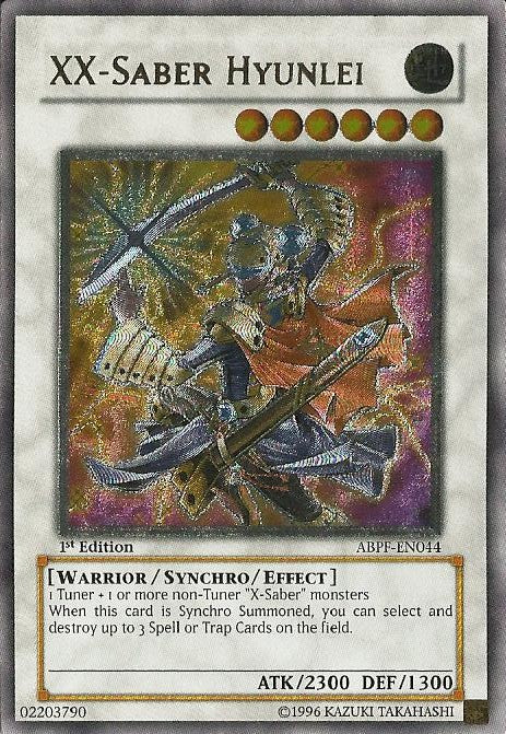 XX-Saber Hyunlei [ABPF-EN044] Ultimate Rare | Odin's Place